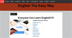 Desktop Screenshot of english-the-easy-way.com